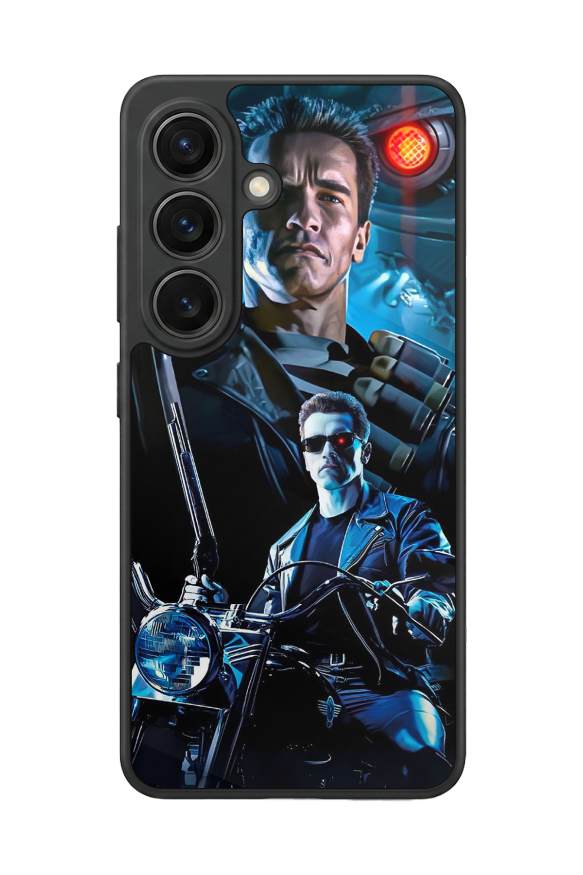 Samsung Galaxy S26 Uyumlu Terminator Tasarımlı Glossy Premium Kılıf