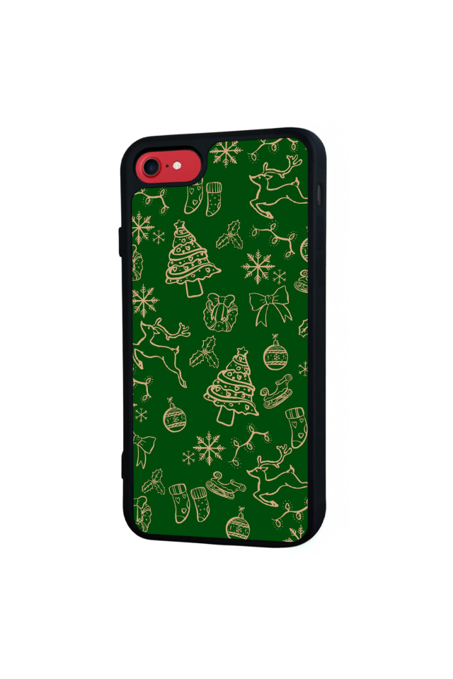 iPhone 7 Uyumlu Yilbasi Christmas Tasarımlı Glossy Premium Kılıf