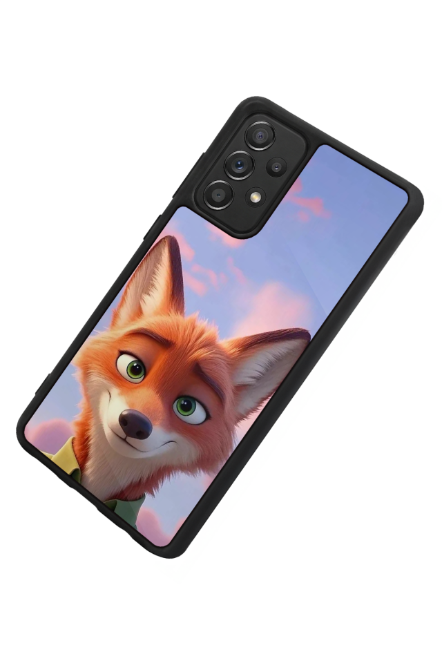 Samsung Galaxy A72 Uyumlu Zootropolis Tasarımlı Glossy Premium Kılıf