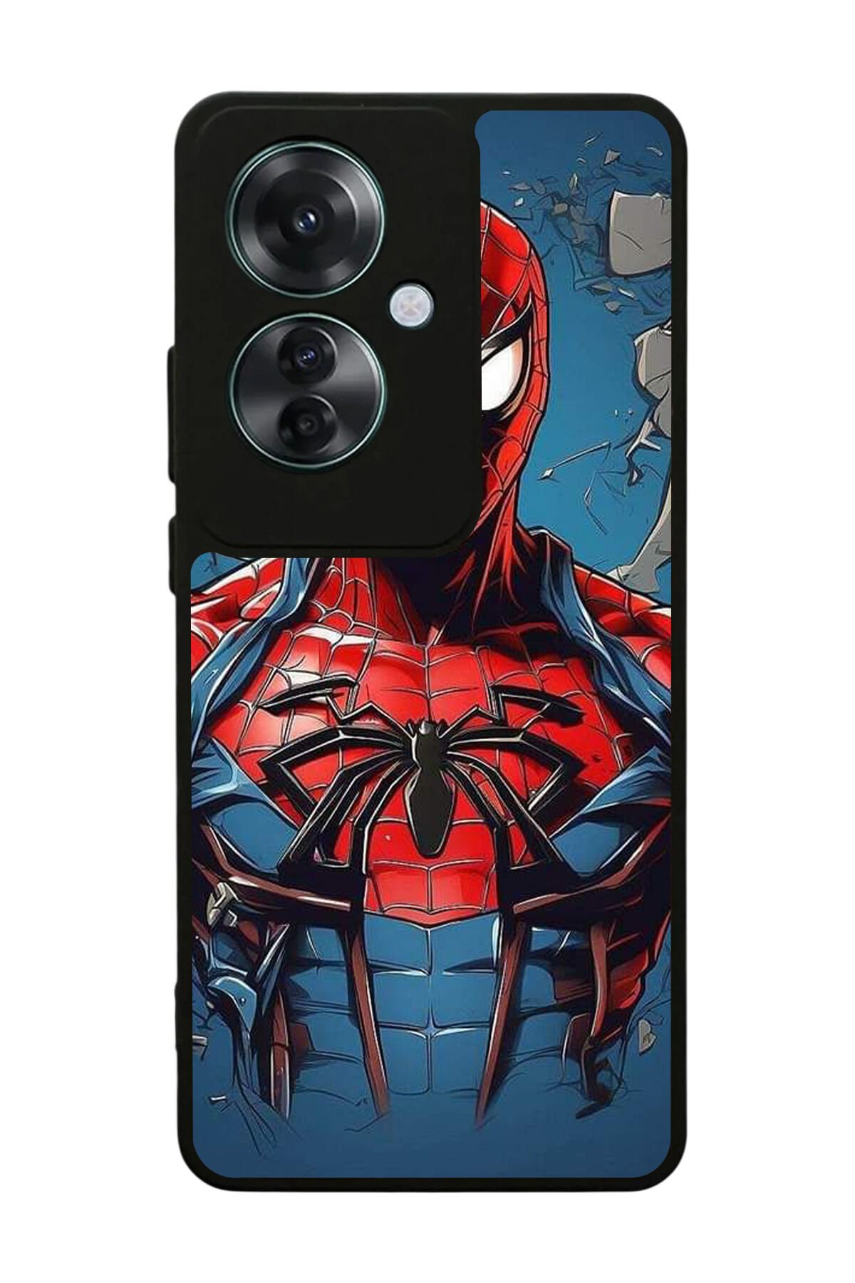 Oppo Reno 11F Uyumlu Spider Man ( Örümcek Adam ) Tasarımlı Glossy Premium Kılıf