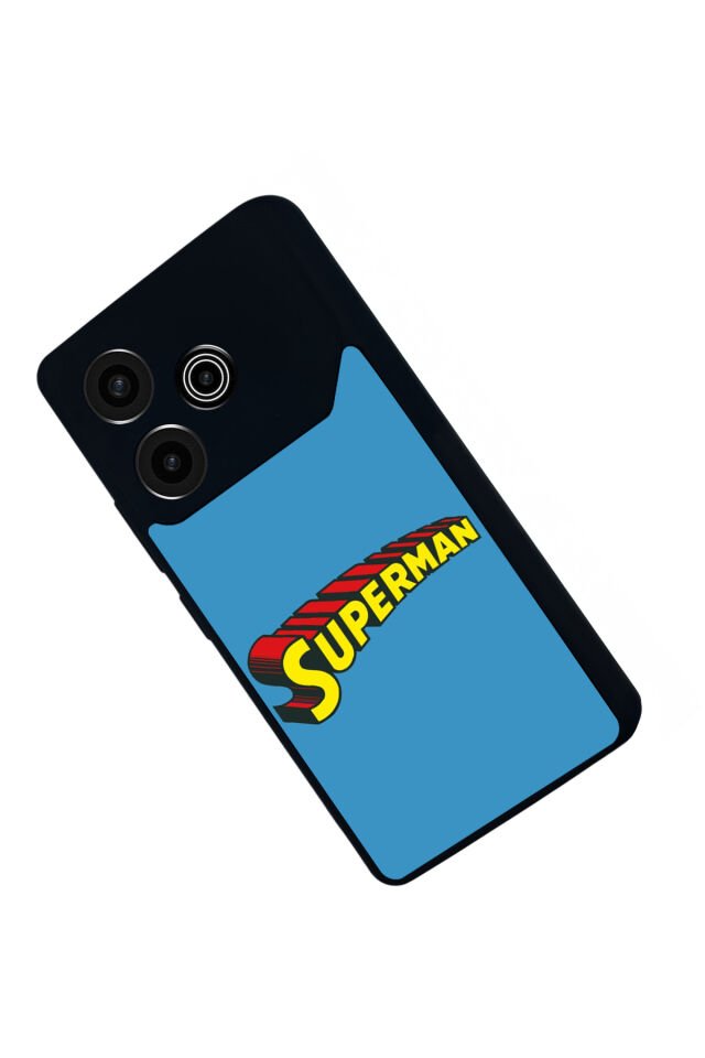 Tecno Pova 6 Uyumlu Superman Tasarımlı Glossy Premium Kılıf