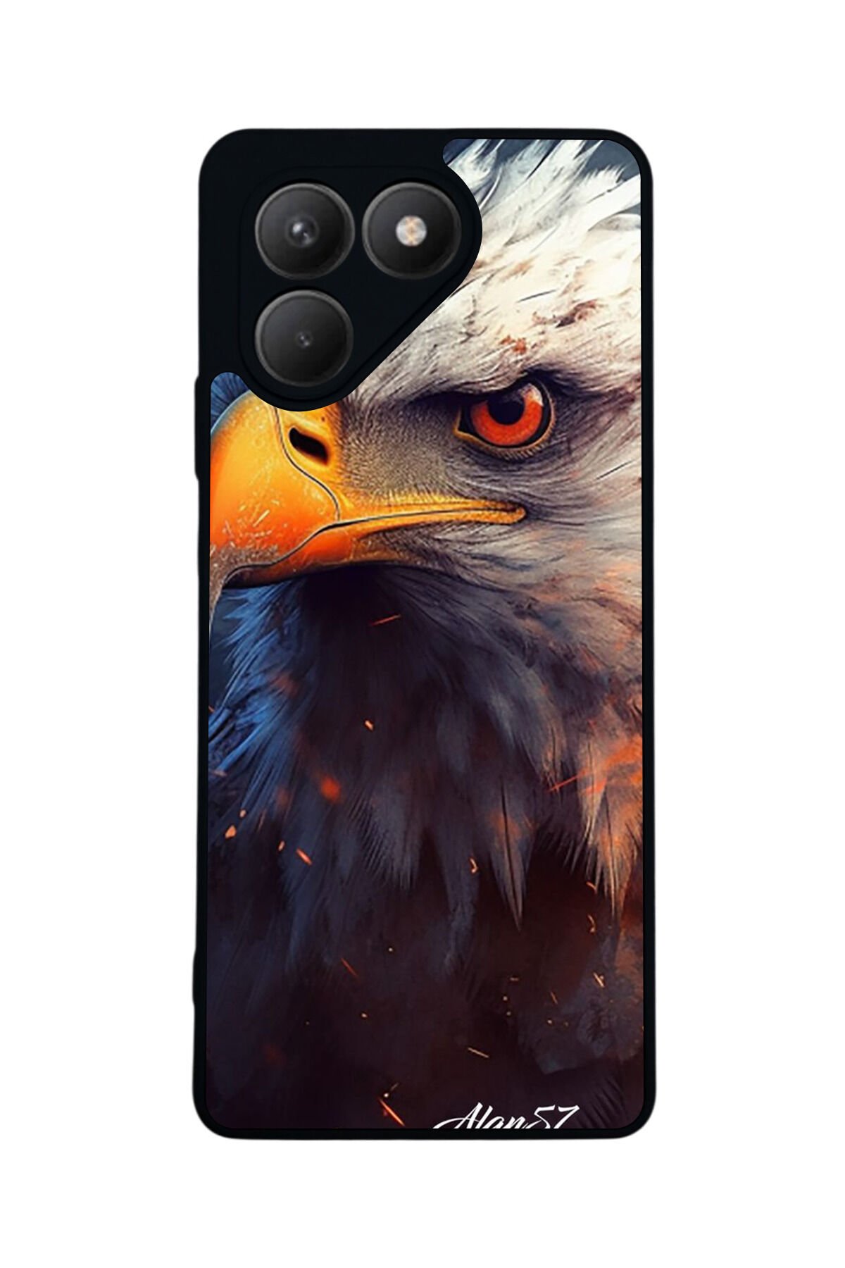 Tecno Pova 7 Mat Uyumlu Siyah Kılıf – Yumuşak Silikon, Koruyucu, Şok Emici Kapak