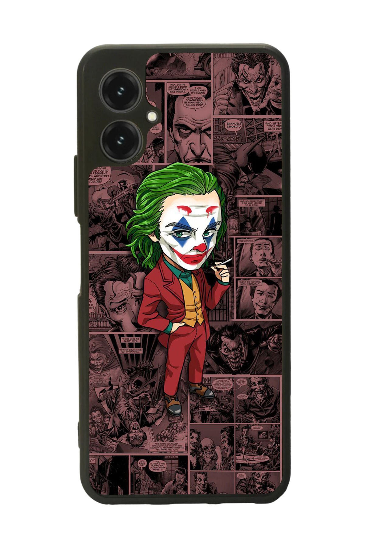 Omix X5 Uyumlu Joker Tasarımlı Glossy Premium Kılıf