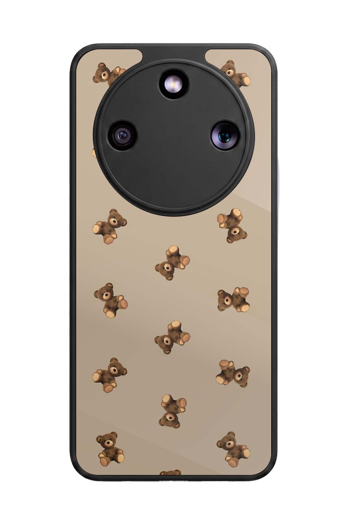 Honor Magic 8 Lite Uyumlu Ayı Tasarımlı Glossy Premium Kılıf