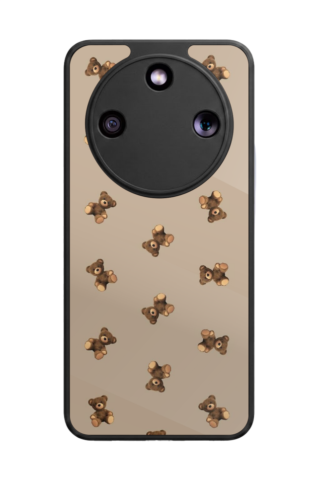 Honor Magic 8 Lite Uyumlu Ayı Tasarımlı Glossy Premium Kılıf