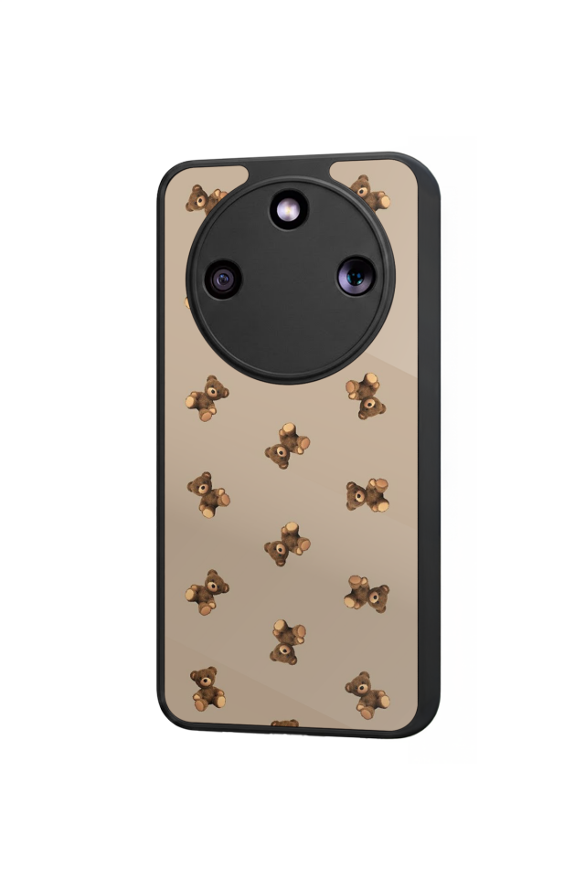 Honor Magic 8 Lite Uyumlu Ayı Tasarımlı Glossy Premium Kılıf