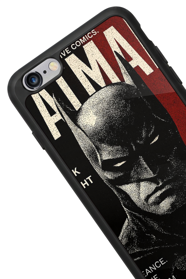 iPhone 6s Plus Uyumlu Batman Tasarımlı Glossy Premium Kılıf