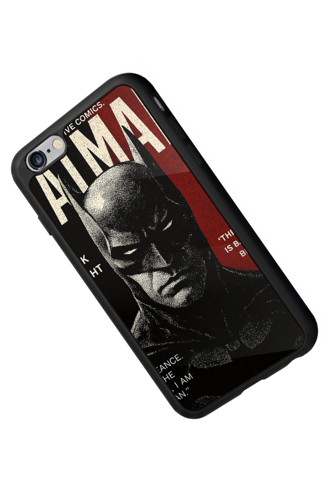 iPhone 6s Plus Uyumlu Batman Tasarımlı Glossy Premium Kılıf