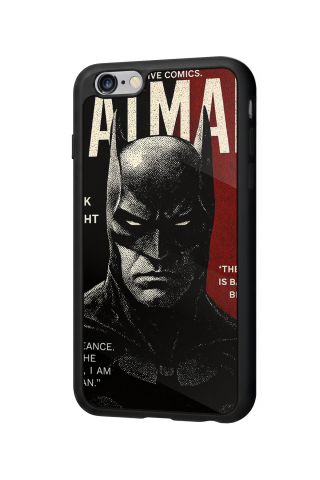 iPhone 6s Plus Uyumlu Batman Tasarımlı Glossy Premium Kılıf