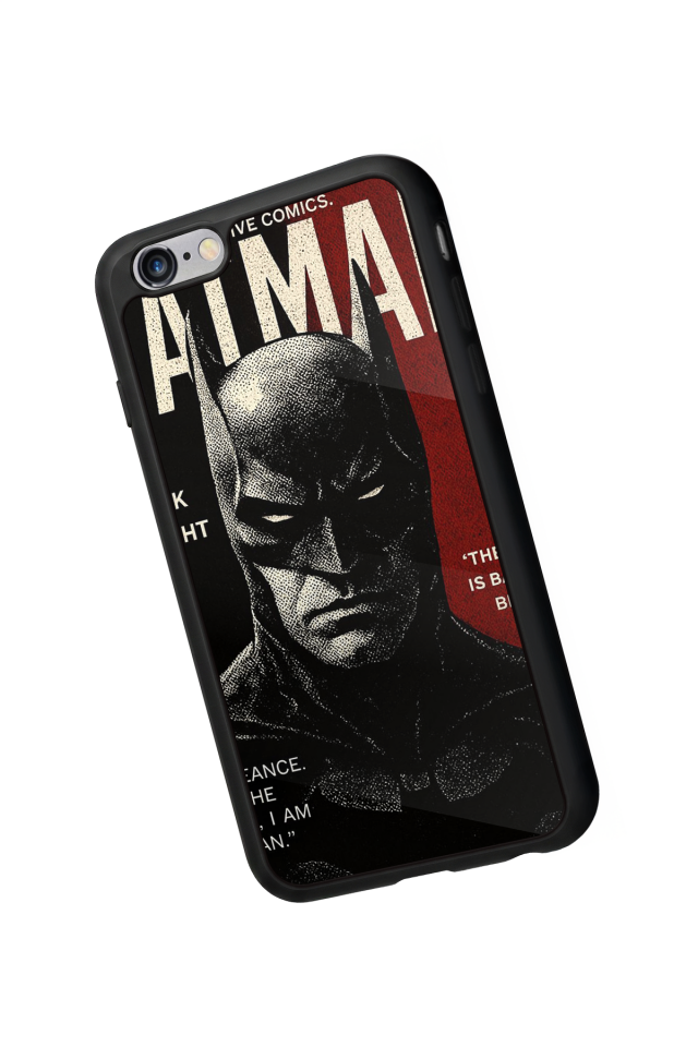 iPhone 6s Plus Uyumlu Batman Tasarımlı Glossy Premium Kılıf