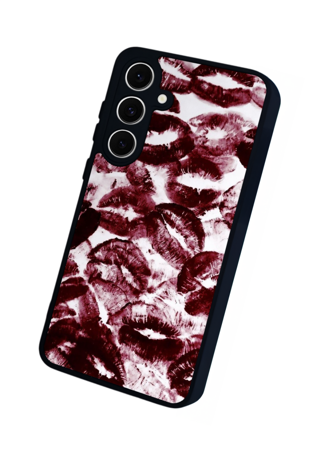Samsung Galaxy S24 FE Uyumlu Mermer Marble Tasarımlı Glossy Premium Kılıf