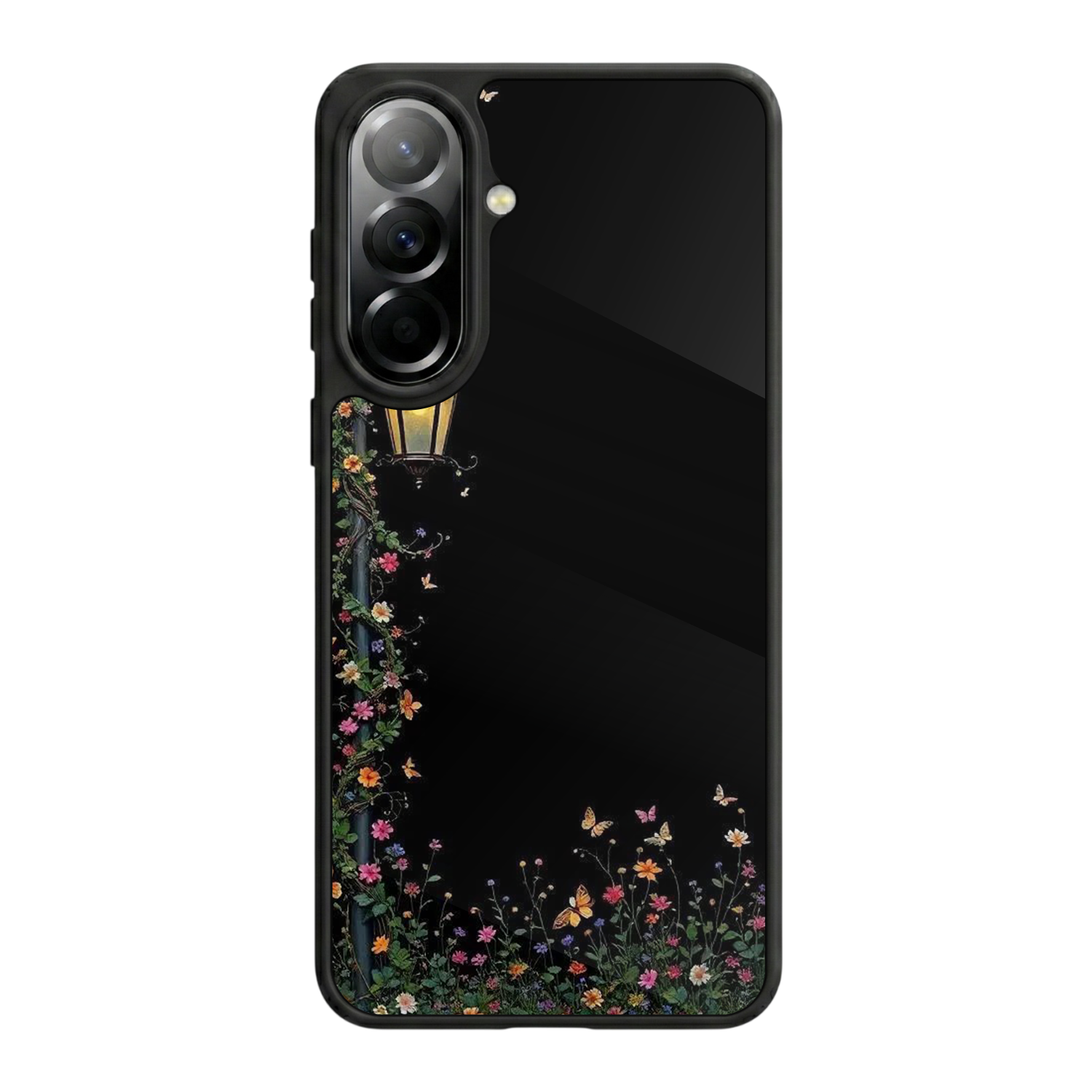 Samsung Galaxy A37 Uyumlu Floral Tasarımlı Glossy Premium Kılıf