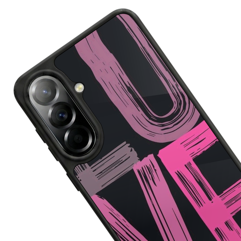 Samsung Galaxy A57 Uyumlu Love Tasarımlı Glossy Premium Kılıf