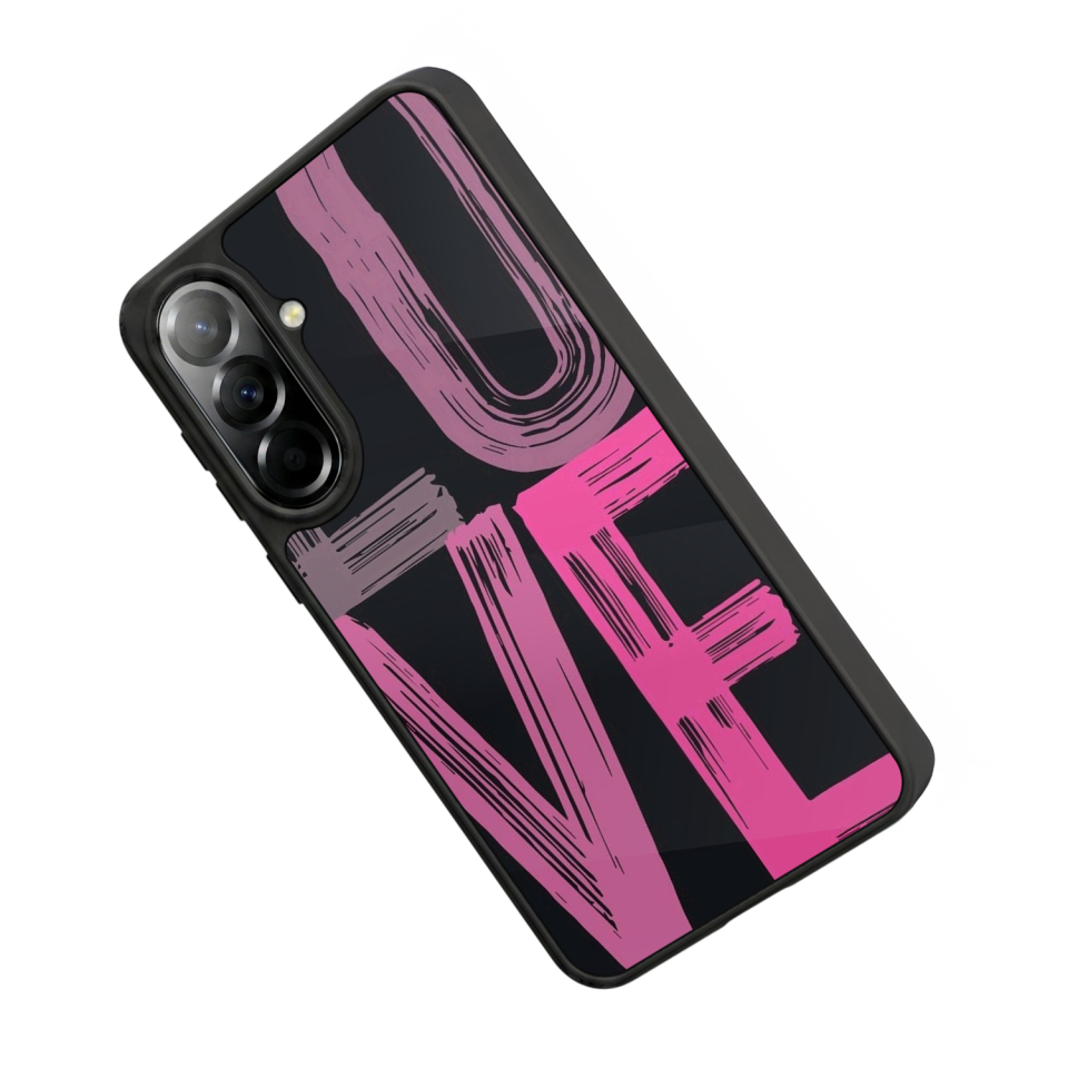 Samsung Galaxy A57 Uyumlu Love Tasarımlı Glossy Premium Kılıf