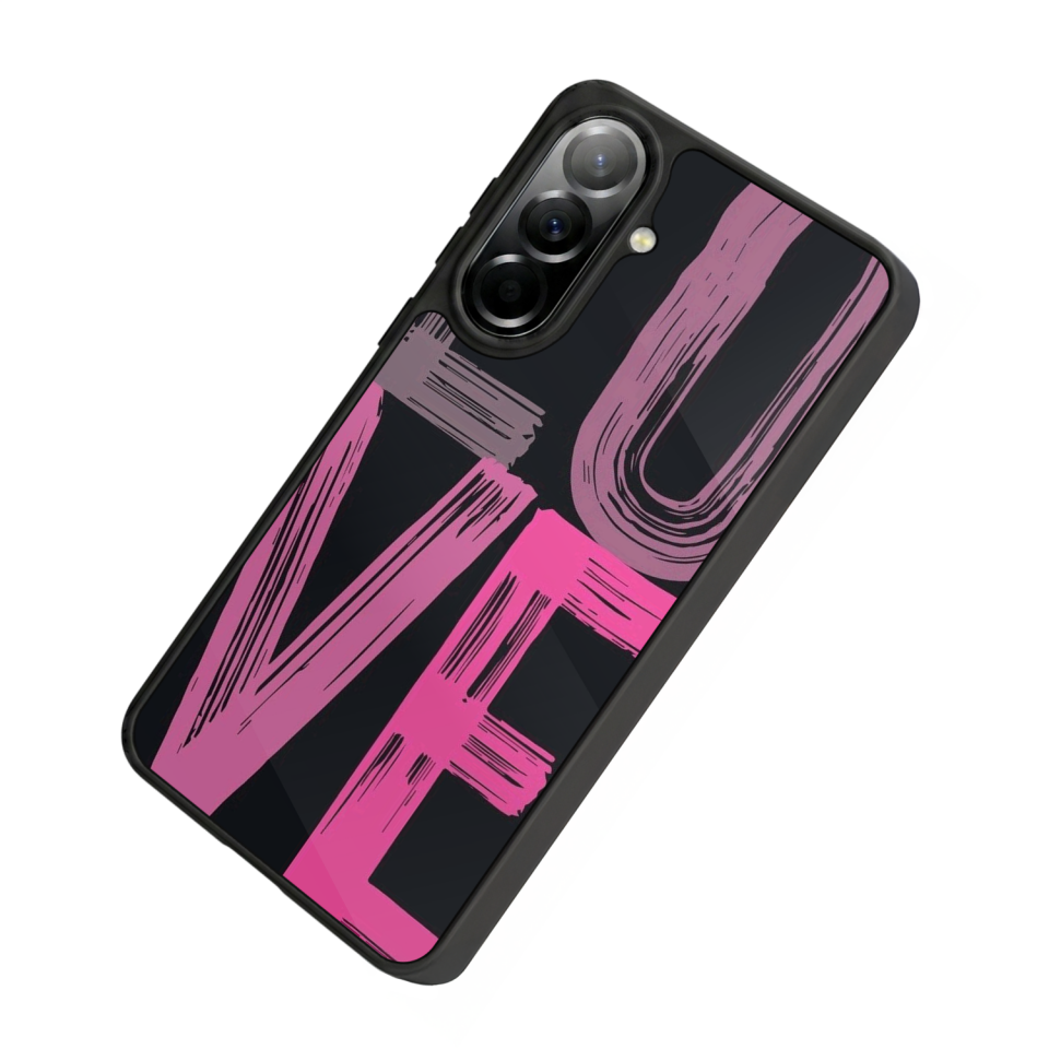 Samsung Galaxy A57 Uyumlu Love Tasarımlı Glossy Premium Kılıf