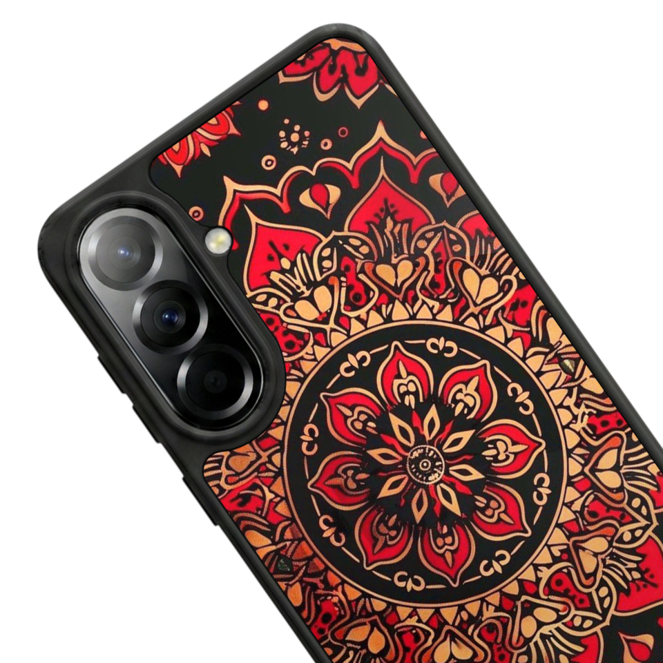 Samsung Galaxy A57 Uyumlu Mandala Tasarımlı Glossy Premium Kılıf