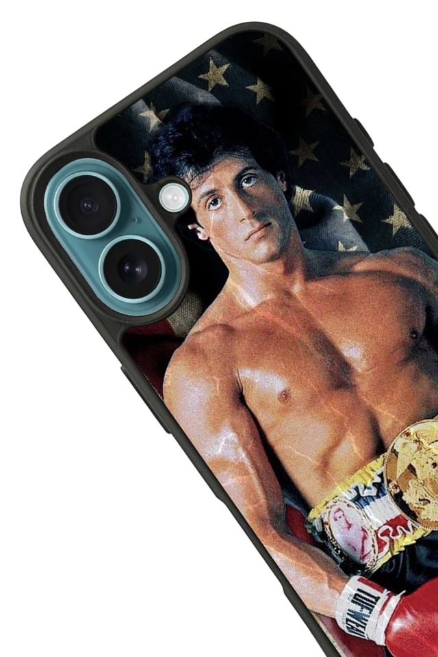 iPhone 16 Plus Uyumlu Rocky Tasarımlı Glossy Premium Kılıf