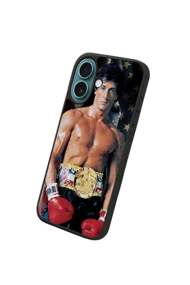 iPhone 16 Plus Uyumlu Rocky Tasarımlı Glossy Premium Kılıf