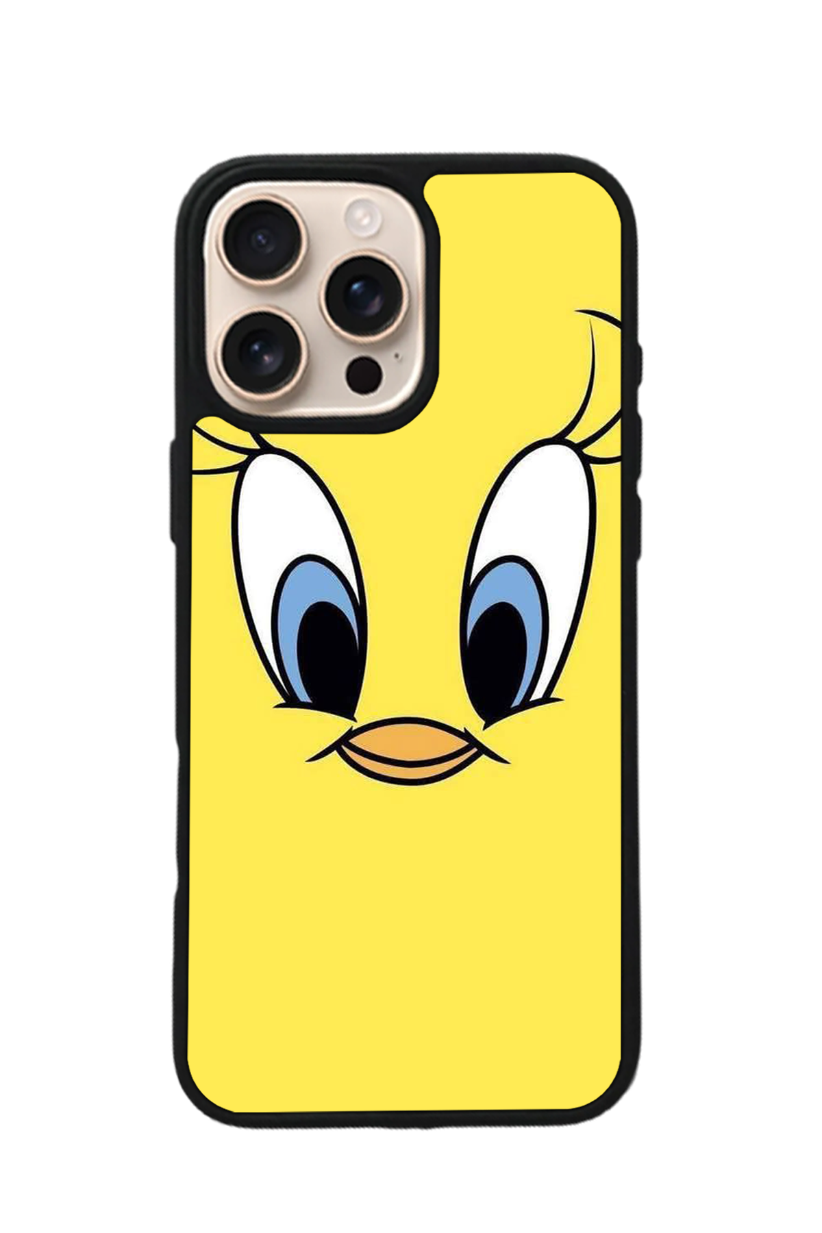 iPhone 15 Pro Max Uyumlu Tweety Tasarımlı Glossy Premium Kılıf