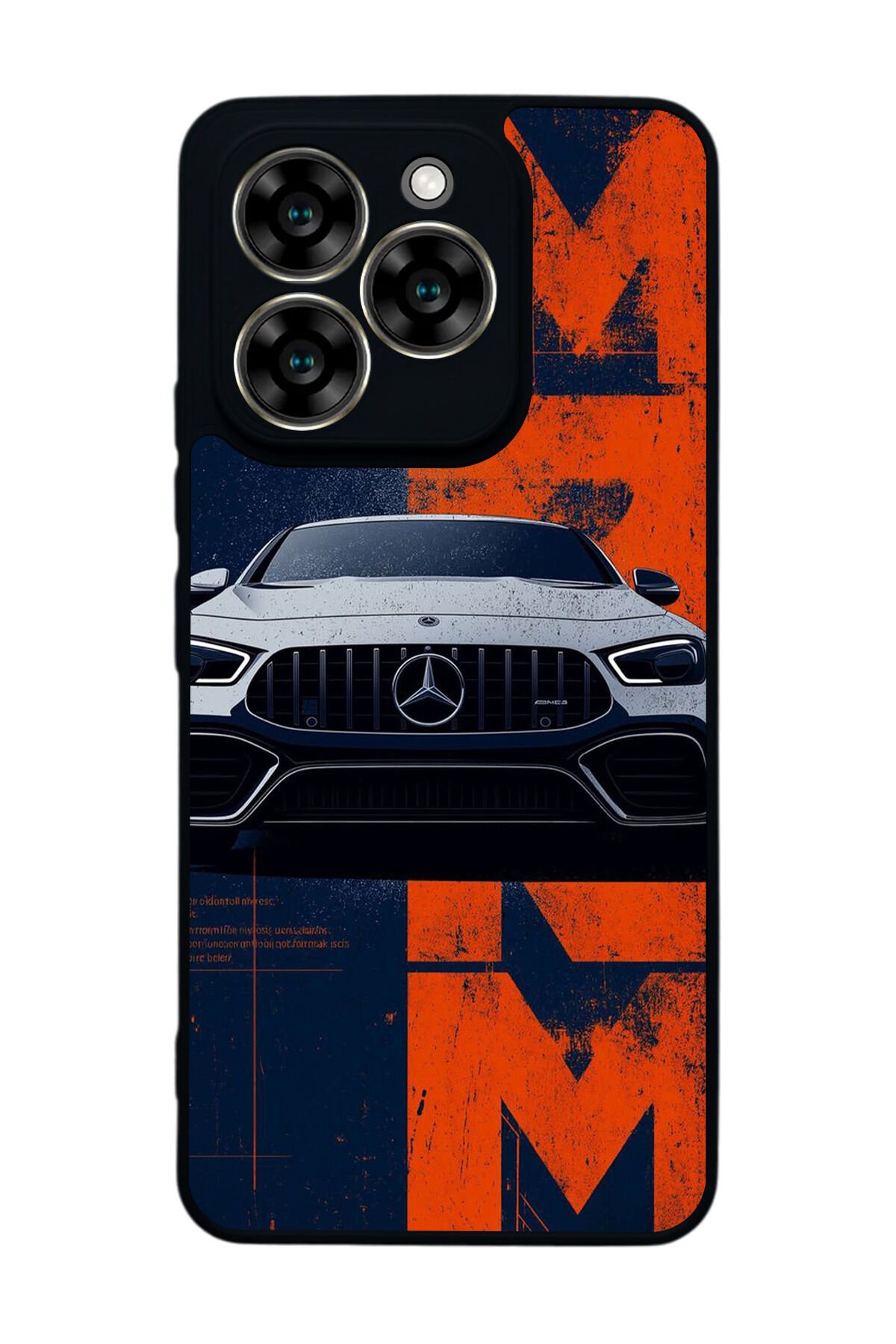 Reeder S919 Uyumlu Mercedes Tasarımlı Glossy Premium Kılıf