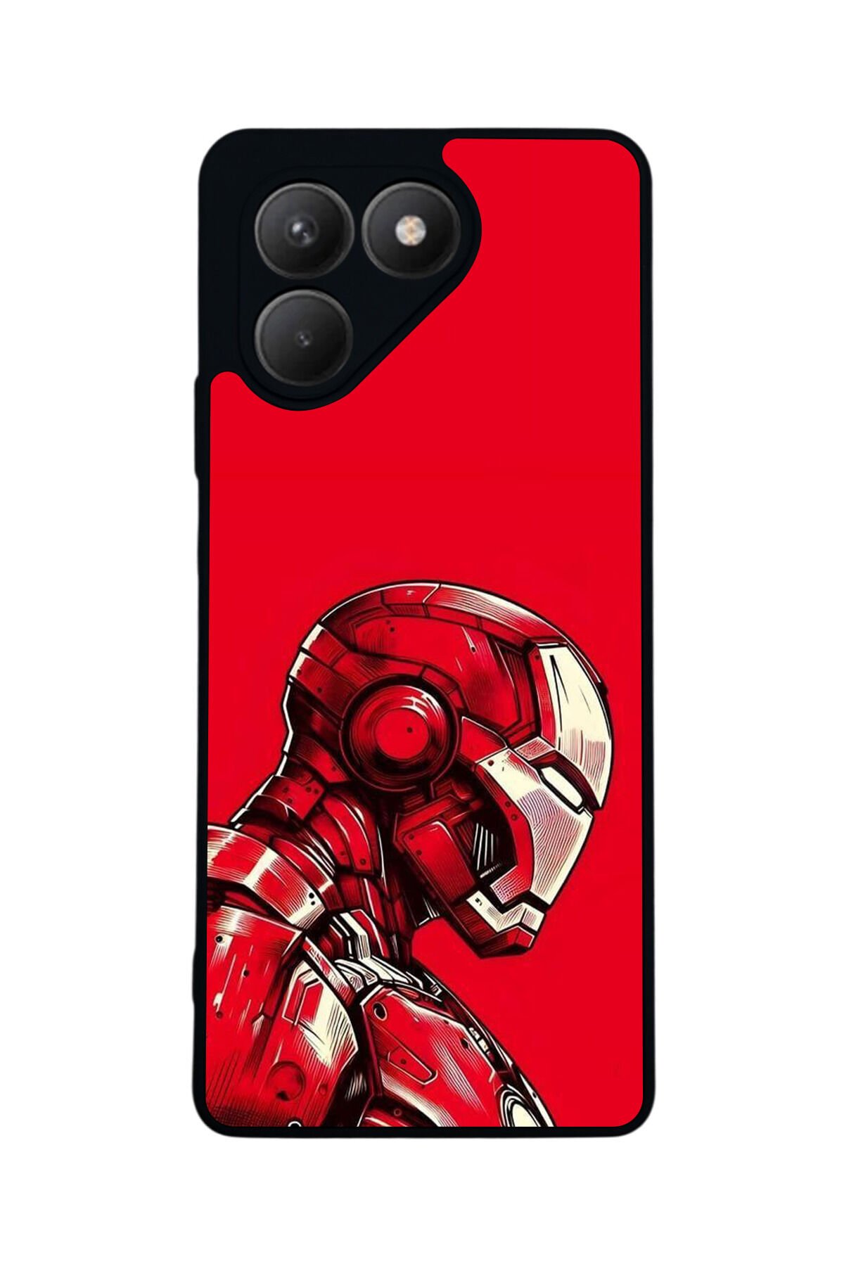 Tecno Pova 7 Mat Uyumlu Siyah Kılıf – Yumuşak Silikon, Koruyucu, Şok Emici Kapak