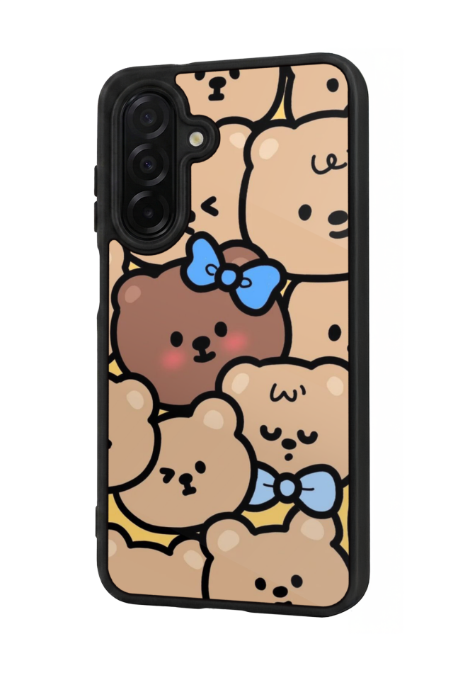 Samsung Galaxy A36 Uyumlu Ayı Tasarımlı Glossy Premium Kılıf