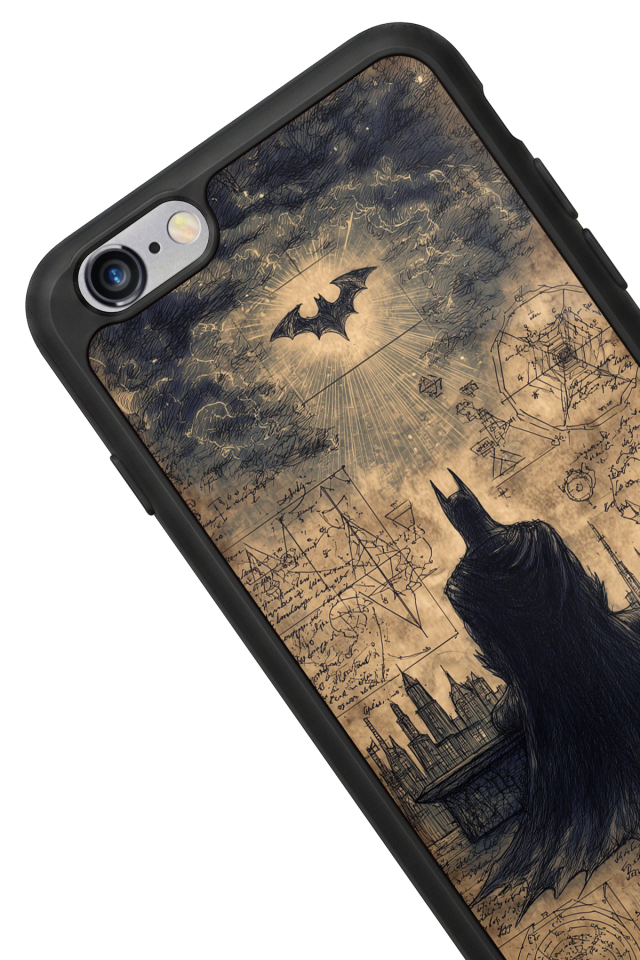 iPhone 6s Plus Uyumlu Batman Tasarımlı Glossy Premium Kılıf