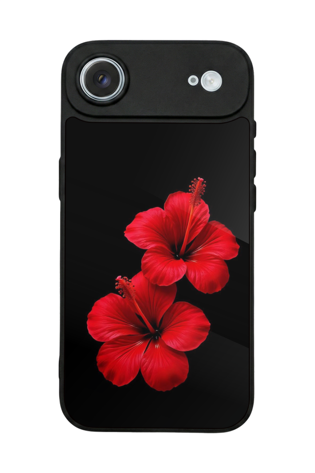 iPhone 17 Air Uyumlu Cicek Tasarımlı Glossy Premium Kılıf