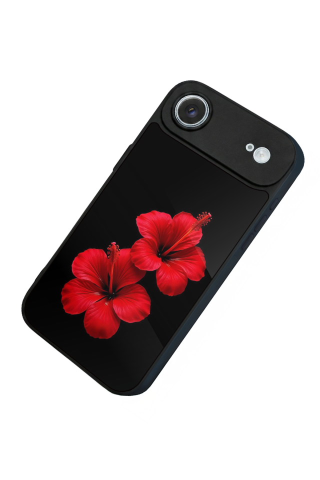 iPhone 17 Air Uyumlu Cicek Tasarımlı Glossy Premium Kılıf