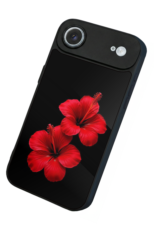 iPhone 17 Air Uyumlu Cicek Tasarımlı Glossy Premium Kılıf