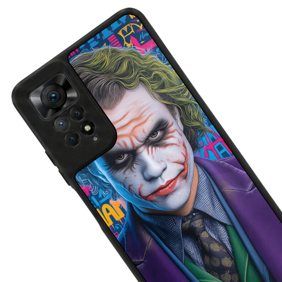 Xiaomi Redmi Note 11 Pro Uyumlu Joker Tasarımlı Glossy Premium Kılıf