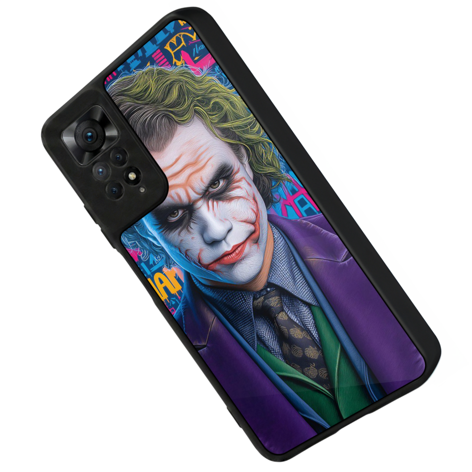 Xiaomi Redmi Note 11 Pro Uyumlu Joker Tasarımlı Glossy Premium Kılıf