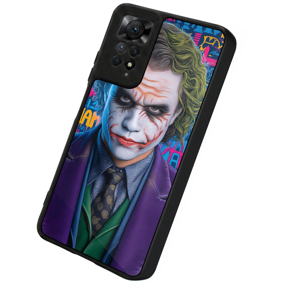Xiaomi Redmi Note 11 Pro Uyumlu Joker Tasarımlı Glossy Premium Kılıf