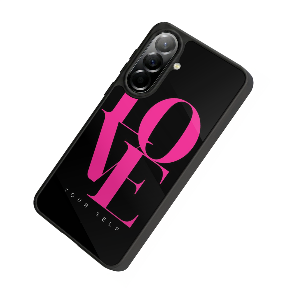 Samsung Galaxy A57 Uyumlu Love Tasarımlı Glossy Premium Kılıf