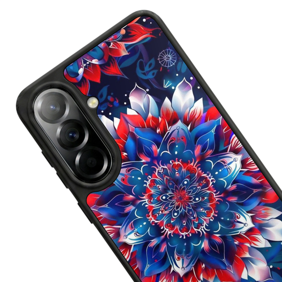 Samsung Galaxy A57 Uyumlu Mandala Tasarımlı Glossy Premium Kılıf