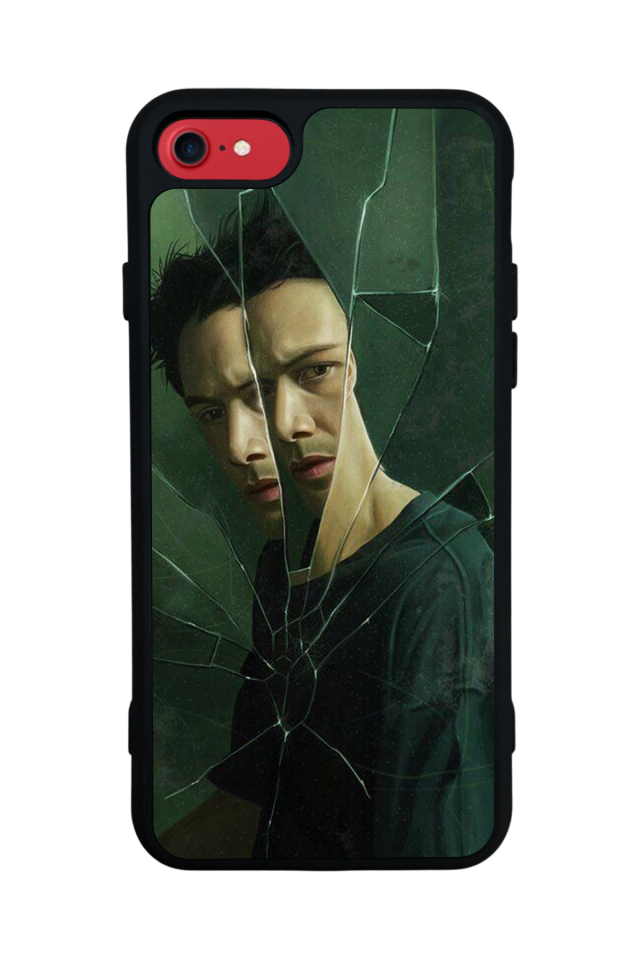 iPhone SE Uyumlu MatriiPhone SE Tasarımlı Glossy Premium Kılıf