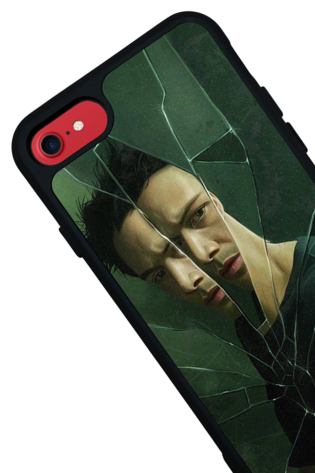 iPhone SE Uyumlu MatriiPhone SE Tasarımlı Glossy Premium Kılıf