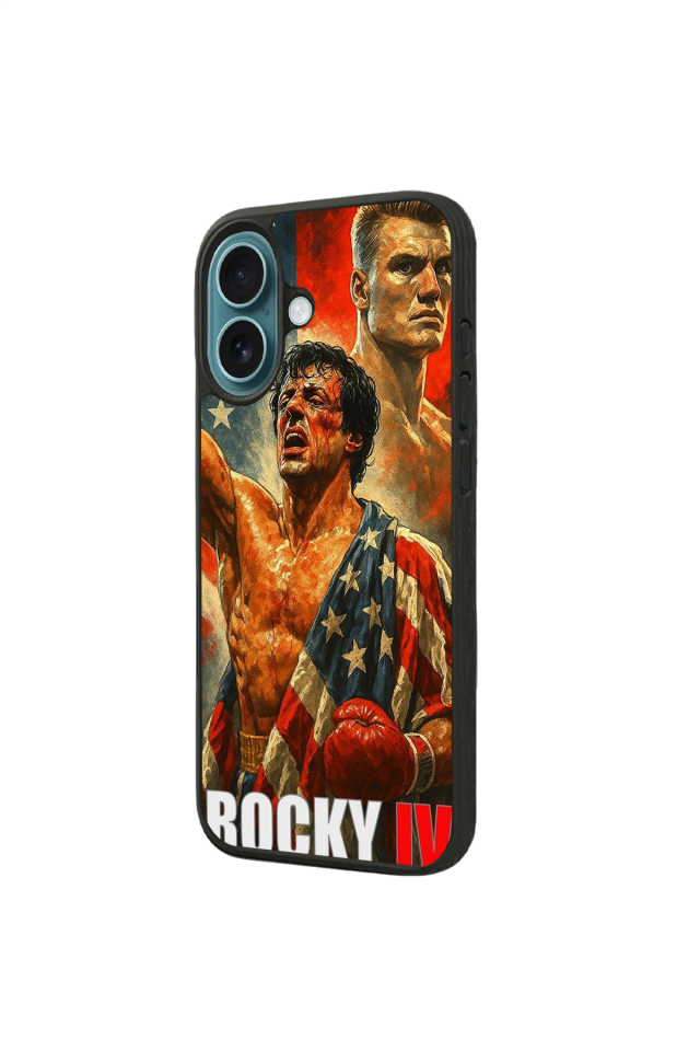 iPhone 16 Plus Uyumlu Rocky Tasarımlı Glossy Premium Kılıf