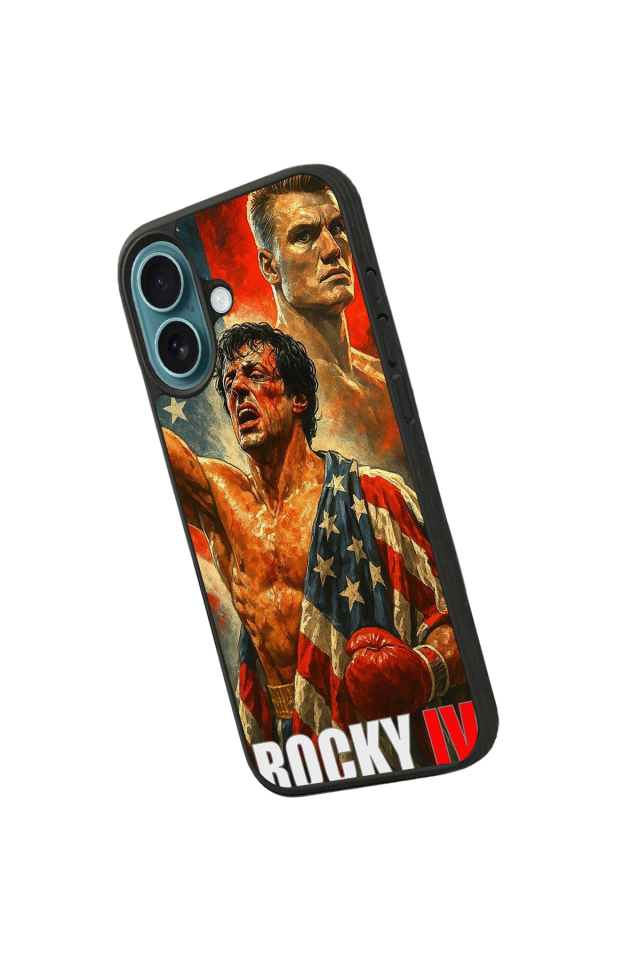 iPhone 16 Plus Uyumlu Rocky Tasarımlı Glossy Premium Kılıf