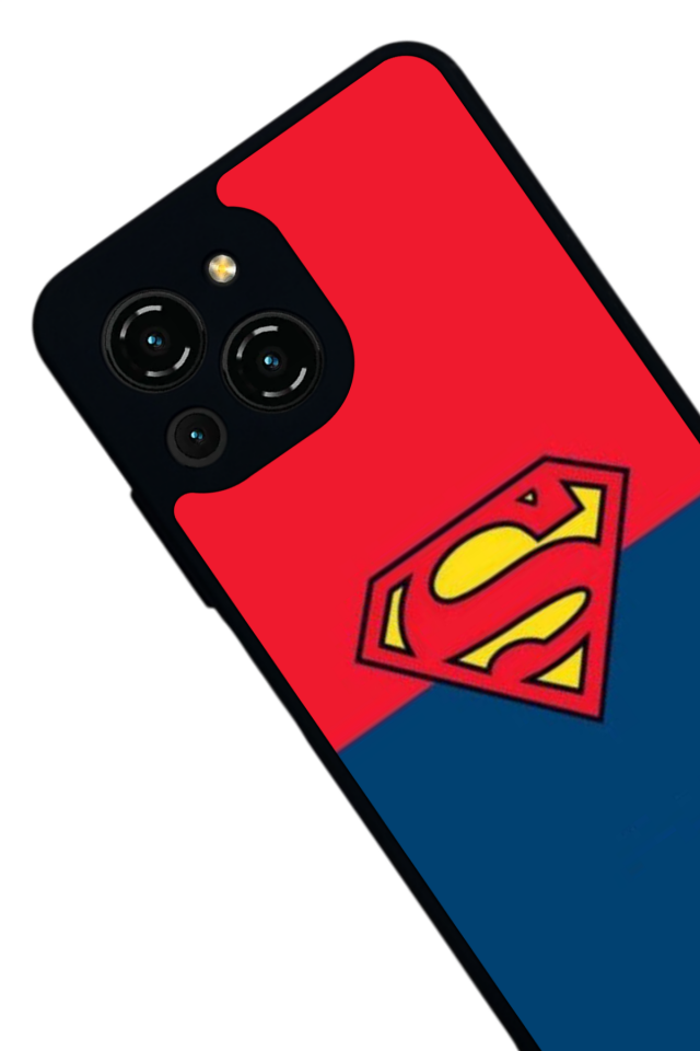 Reeder S23 Pro Max Uyumlu Superman Tasarımlı Glossy Premium Kılıf