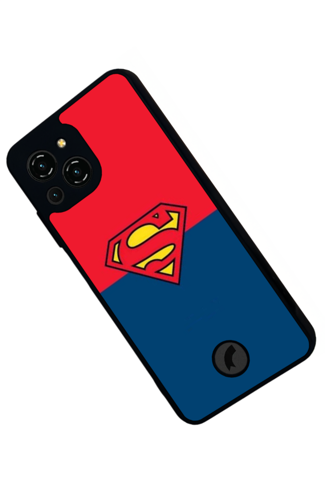 Reeder S23 Pro Max Uyumlu Superman Tasarımlı Glossy Premium Kılıf