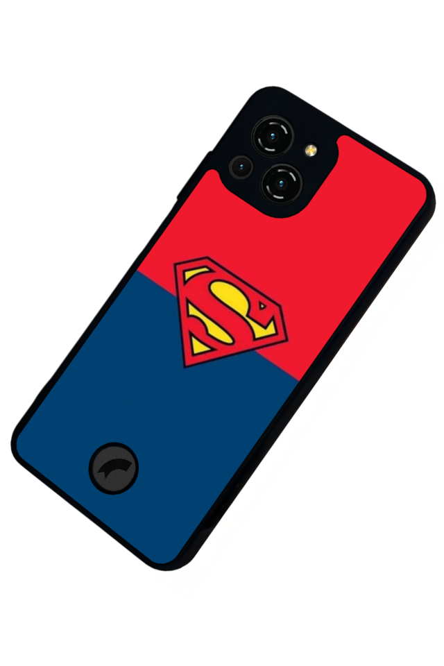 Reeder S23 Pro Max Uyumlu Superman Tasarımlı Glossy Premium Kılıf