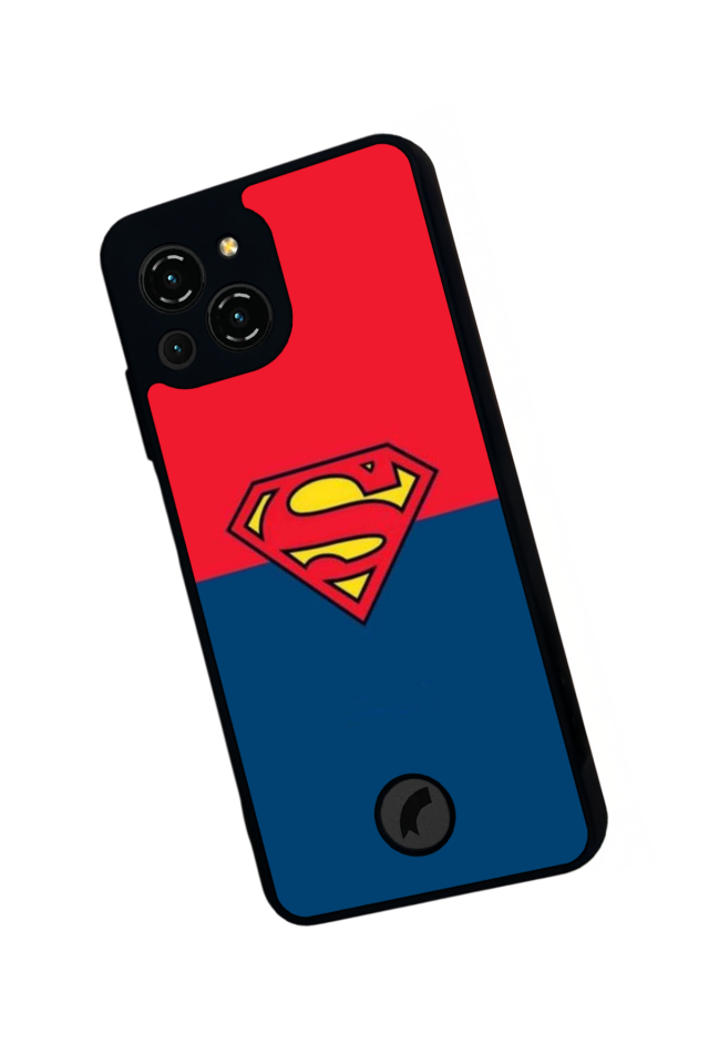 Reeder S23 Pro Max Uyumlu Superman Tasarımlı Glossy Premium Kılıf