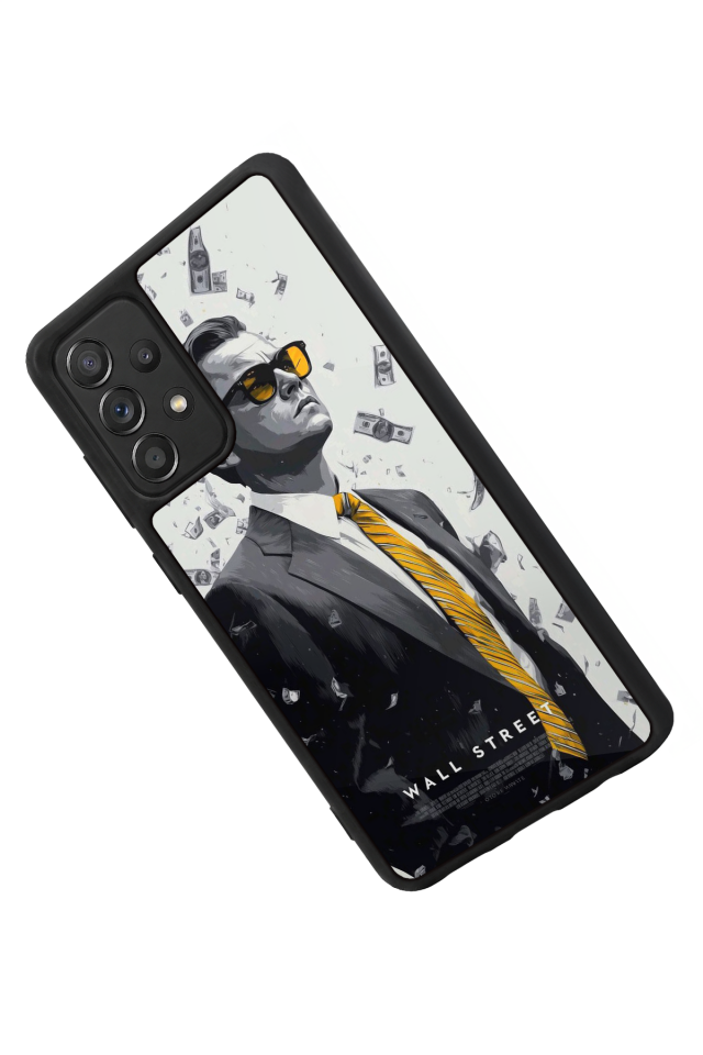 Samsung Galaxy A72 Uyumlu TheWolf Tasarımlı Glossy Premium Kılıf
