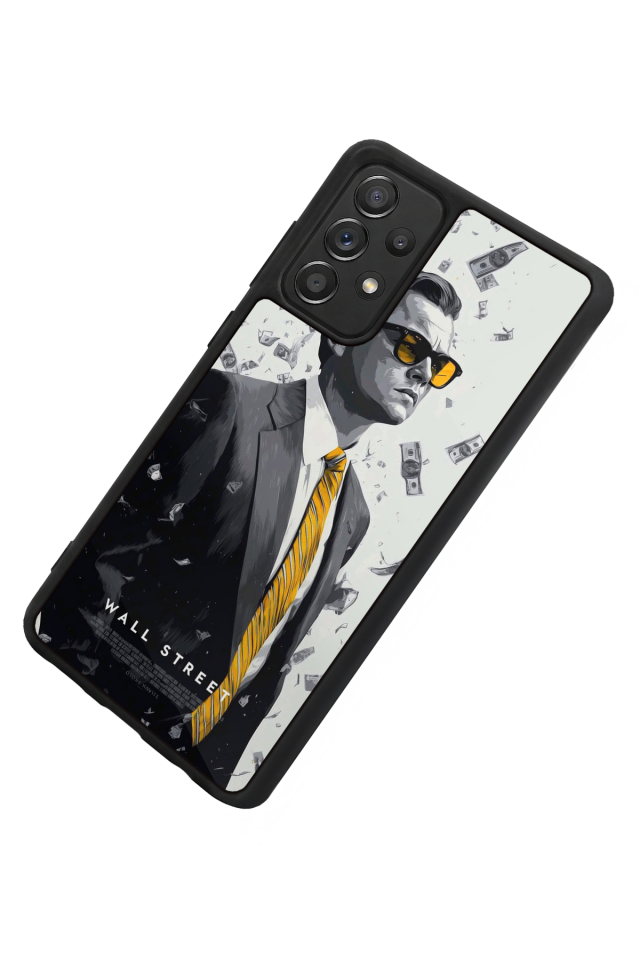 Samsung Galaxy A72 Uyumlu TheWolf Tasarımlı Glossy Premium Kılıf