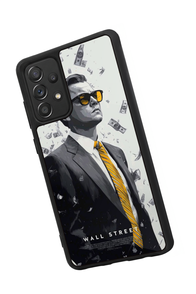 Samsung Galaxy A72 Uyumlu TheWolf Tasarımlı Glossy Premium Kılıf