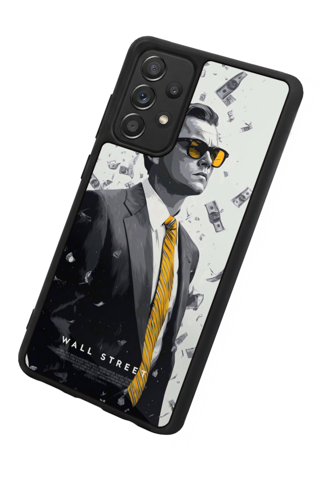 Samsung Galaxy A72 Uyumlu TheWolf Tasarımlı Glossy Premium Kılıf