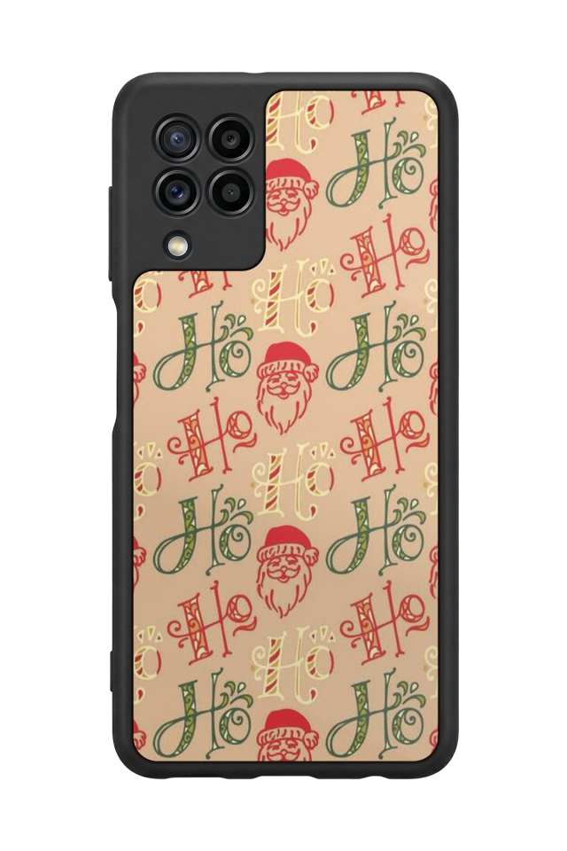 Samsung Galaxy M32 Uyumlu Yilbasi Christmas Tasarımlı Glossy Premium Kılıf