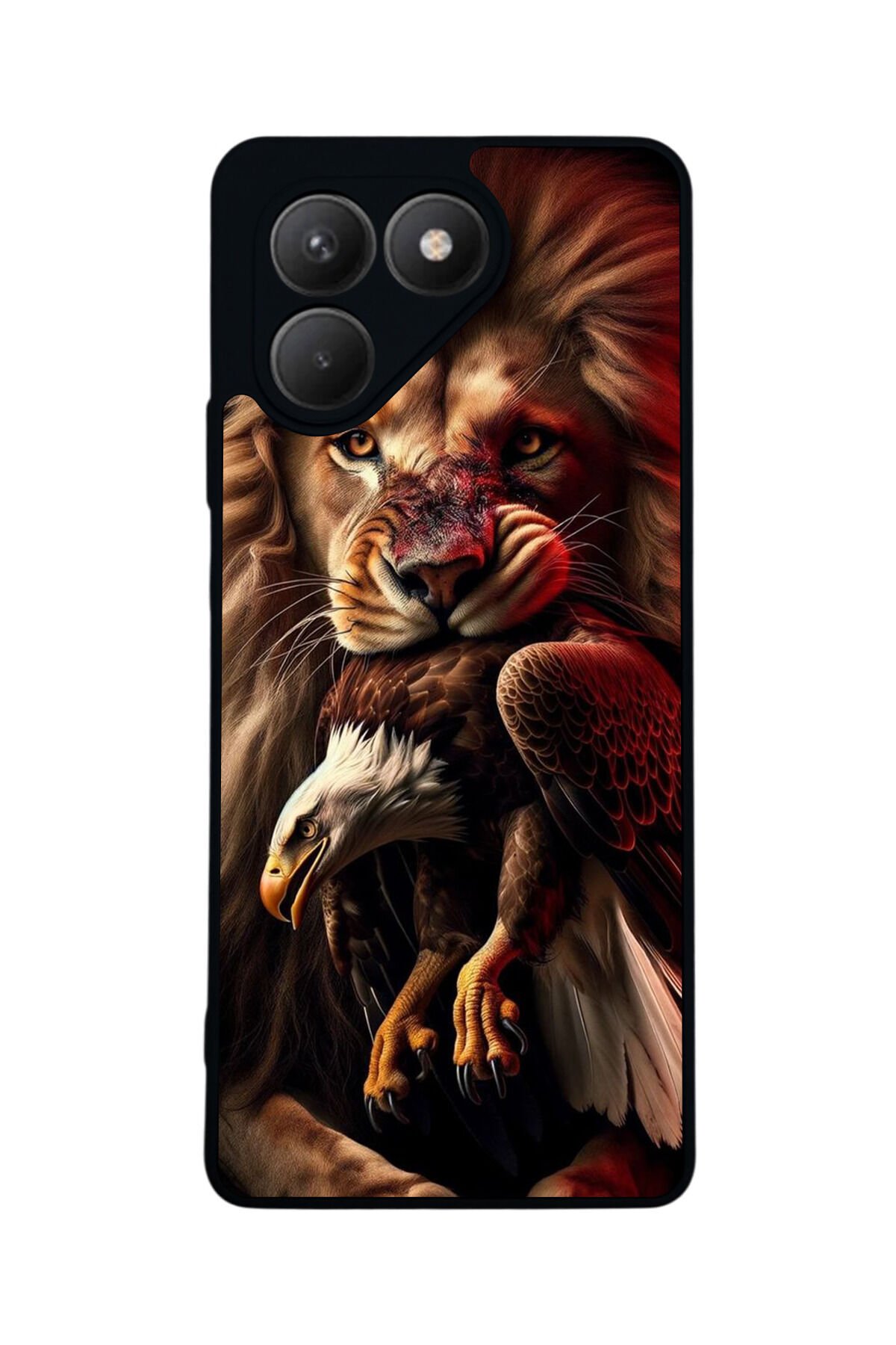 Tecno Pova 7 Mat Uyumlu Siyah Kılıf – Yumuşak Silikon, Koruyucu, Şok Emici Kapak