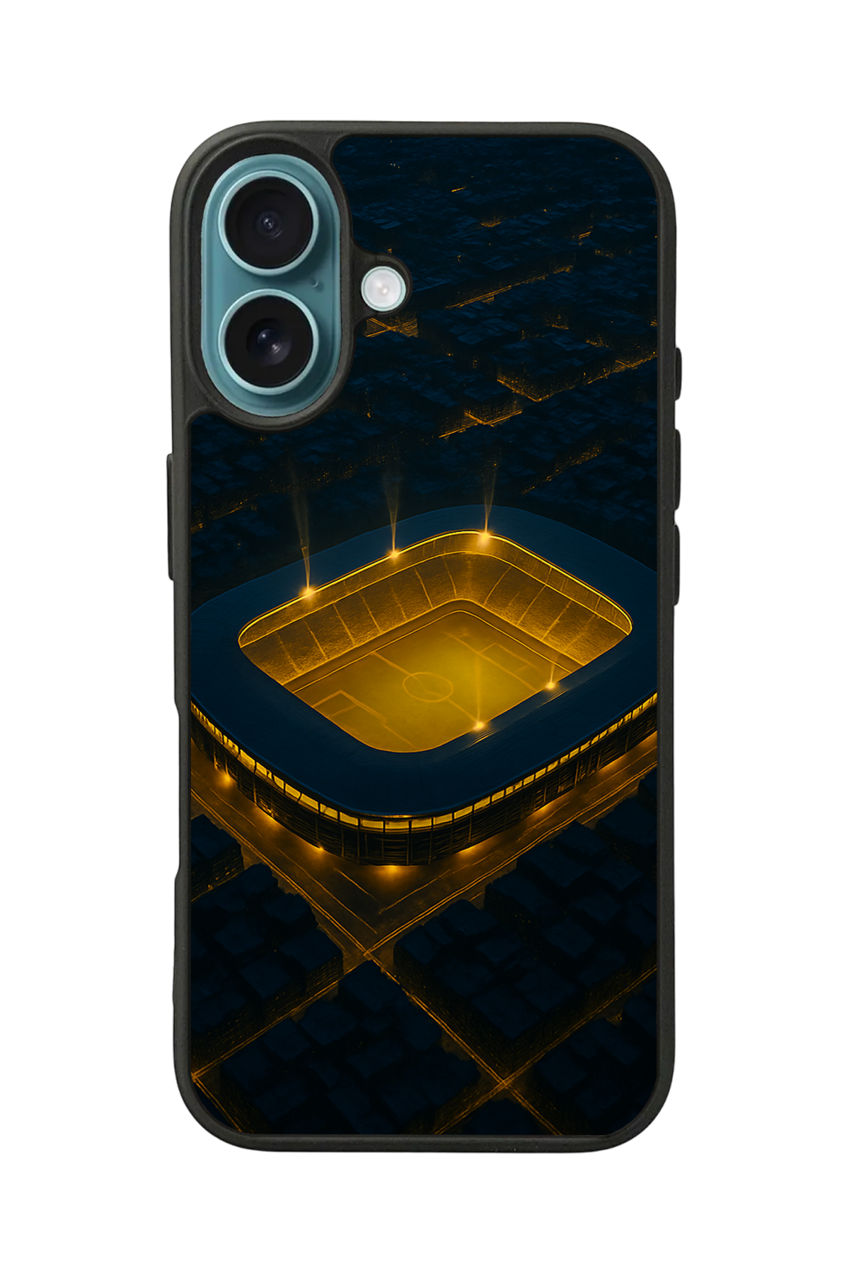 iPhone 16 Plus Uyumlu Fenerbahce Tasarımlı Glossy Premium Kılıf